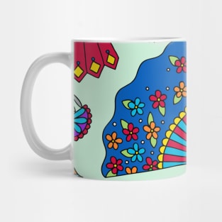 Colorful Fans Mug